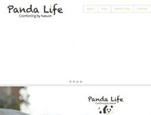 Tablet Screenshot of pandalife.com